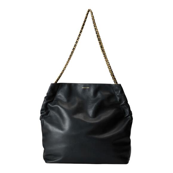 Veronica Beard Handbags - VERONICA BEARD Leather Slouch Bag in Black